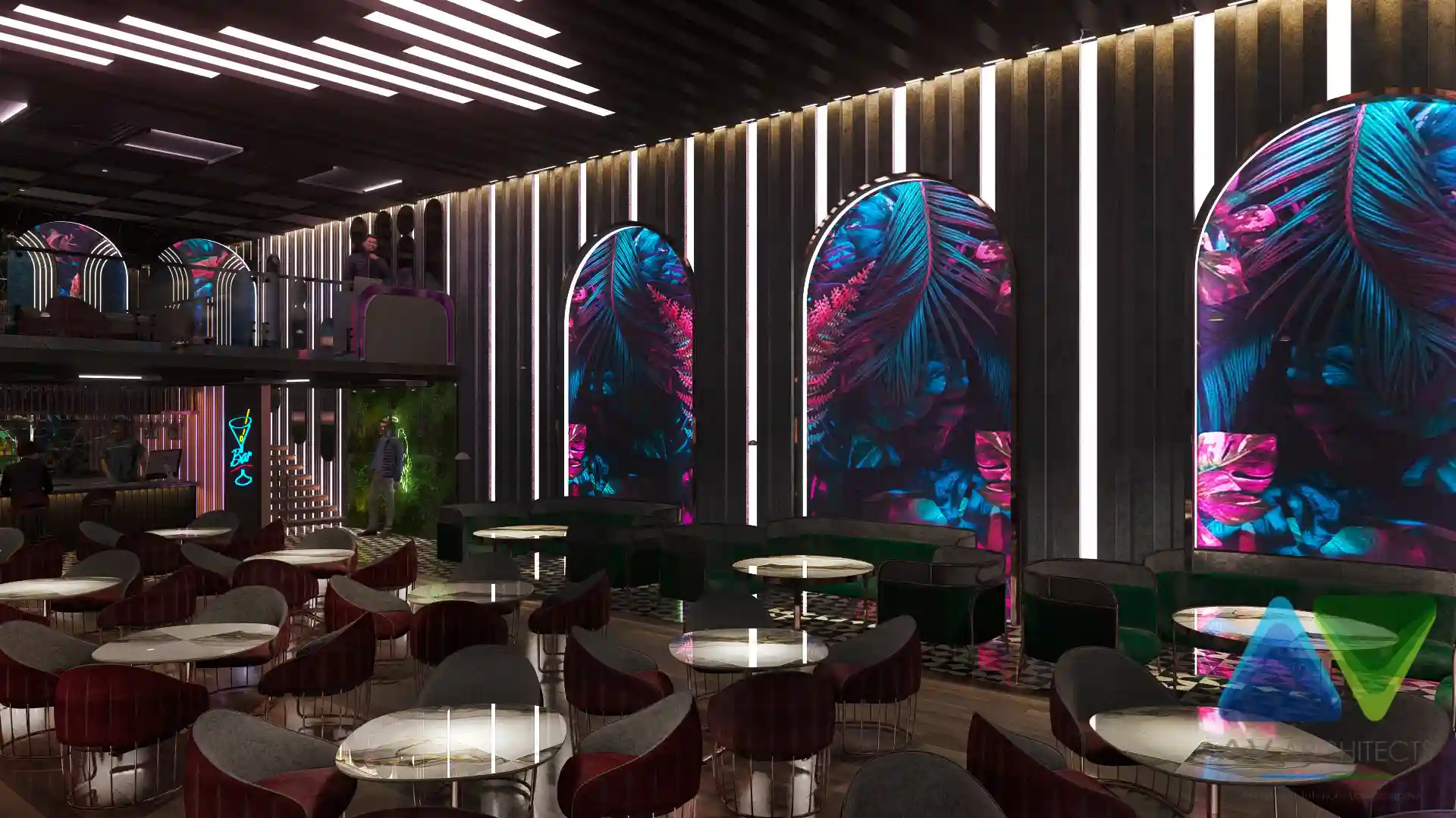 Night Club commercial Interior Project
